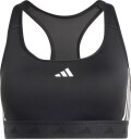 adidas Sports bh Powerreact Medium Support Hyperglam   Svart/hvit Kvinner størrelse M A B