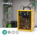 Nedis Industriell Vifteovn 2000W Justerbar Termostat IP24