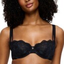 Triumph BH Palina Moonlight Kiss Wired Bra Svart polyamid C 70 Dame