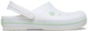 Crocs Unisex Crocband Clog White/serene Green 38 39