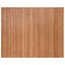  Teppe rektangulær naturell 80x100 cm bambus 8721012367883