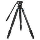 Sirui Tripod Kit R-2214X+S3 Karbonfiber-kit med videohode