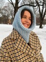 LYKKE balaklava 2 lys blå