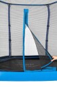 Plum Junior Jumper Trampoline inkl. Sikkerhetsnett 220 cm, Blå/Grön