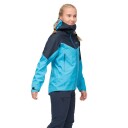 Bergans of Norway Rabot Light 3L Shell Jacket Dame Aqua Lagoon/Navy Blue XS
