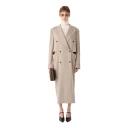 MeiMeiJ Dame Frakker Beige 2XS,