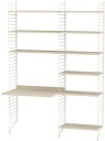 String kontor boks & beige Kombinasjon B
