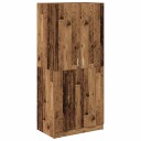  Garderobe gammelt tre 90x52x200 cm konstruert tre 8721158434593