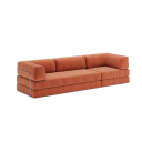 CozyPad Grand sovesofa med armlener B 6002512