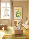 Ryetepper   Aranga Super Soft Fur ochre Størrelse: 80 x 180 cm