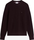 Tommy Hilfiger Pima Ctn Cash Structure Crewneck   CHOCOLATE   XL