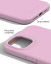 Ideal Of Sweden Silikondeksel Bubblegum Pink for iPhone 13/14/15/16