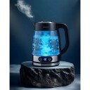Vannkoker i glass, temperaturkontroll, 1,8 l, LED-skjerm