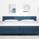  Hodegavl Linje Design Blå 200 cm Stoff