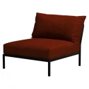 Houe Level 2 Lenestol Rust/Dark grey