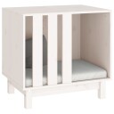 Vidaxl Hundehus Hvit 60X45X57 cm Heltre Furu