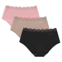 Calvin Klein Microfiber Stretch 3 Pack hipster truse multi S