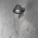 Konstsmide Trieste vegglampe GU10 svart IP44 - 7701686