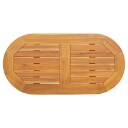  Bordplate Olje naturlig 80 x 40 x 2 cm Solid akasietre