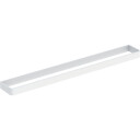 GEBERIT håndkletørker 422x49x19mm for servantskap aluminium pulverlakkert