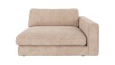 Rowico Home Duncan 1,5 seters sjeselong H Lys beige Anna 2 129 x 150 x 78 cm Beige