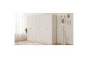 Sylvenor Garderobe 210x210 cm - Matt Hvit