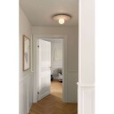 Nuura Lila Muuse Taklampe Medium Hvit/ Opal