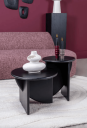 Trend Collection Annabel Sofabord Svart Ø40 x H50
