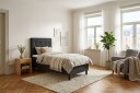 Dream Komplett Sengepakke 90x200 cm Knapper   Svart