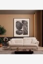 Hanah Home   Sofa 3 seter   Ece   Hvit