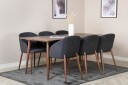 Venture Home Spisegruppe Yegua 180 cm + 6 stk Labbetorp Spisestoler  