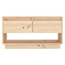 vidaXL TV-benk 74x34x40 cm heltre furu