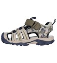 Mikk line Sandal Mesh W Velcro   Navy   30