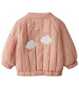 Lil" Atelier Bomber Jakke   NbnLio   Misty Rose m. Regnbue   Lil Atelier   56   Overgangsjakke   Rosa