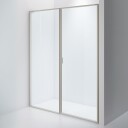 INR Iconic Nordic Rooms Dusjvegg Edge 4 Måltilpasset - Venstre / Stone Frostet Glass