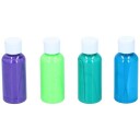 Artico Akrylmaling Neon 80ml 4-pak - Blå/Grønn/Lilla