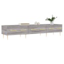 vidaXL TV-benk grå sonoma 150x36x30 cm konstruert tre 8720845945152