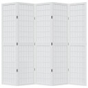  Romdeler 5 paneler hvit heltre keisertre 8721012074866
