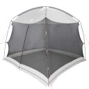vidaXL teltutstyr Myggnett telt 320 x 320 x 218 cm Polyester og Fiberglass Grå