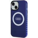 Deksel Audi Iml Big Logo Magsafe Deksel Iphone 15/14/13 6.1" Blå/Marineblå Hardcase Au-Imlmip15-Q5/D2-Be