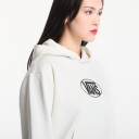 VANS Oval Logo Relaxed Pullover   White   S