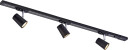 Ms - belysning Trackline Conic spotskinne 1 meter 3 spot - Svart