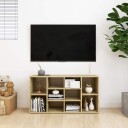 vidaXL Skobenk sonoma eik 103x30x54,5 cm sponplater