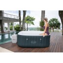 Lay-Z-Spa Ibiza 6 Dark Green 180x180x66cm Oppblåsbart Bestway Lay Z Spa Boblebad