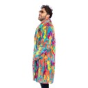 Wilbers & Wilbers Pelsjakke Lang Flerfarget Large 005569-H-054