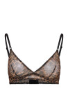 Understatement Underwear Mesh Triangle Bralette Brown M