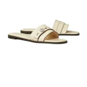 Tory Burch Dame Sko Hvit 38 EU,
