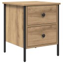  Nattbord Artisan Eik 40x42x50 cm Konstruert Tre