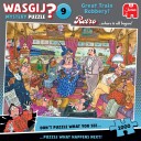 Wasgij Retro Mystery 9 Great Train Robbery Puslespil 1000 brikker