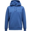 Peak Performance M Original Small Logo Hood Blå M